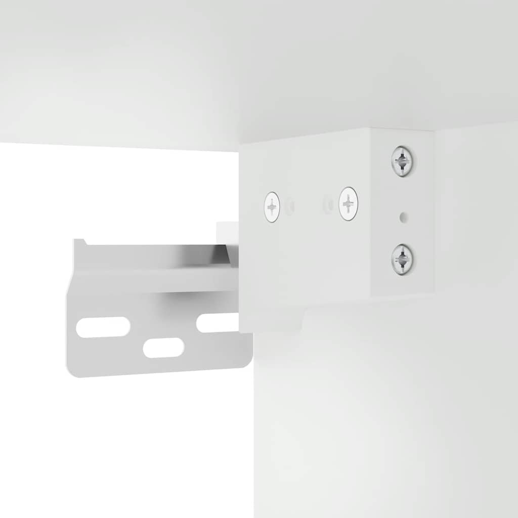 Hängeschrank Lyon Weiß 60x31x60 cm Holzwerkstoff