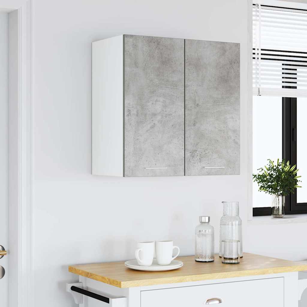 Hängeschrank Lyon Betongrau 60x31x60 cm Holzwerkstoff