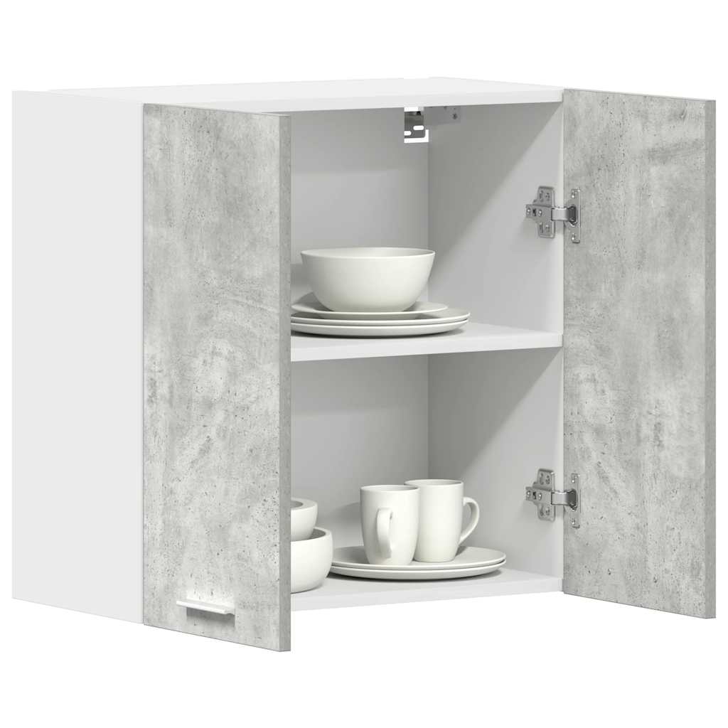 Hängeschrank Lyon Betongrau 60x31x60 cm Holzwerkstoff