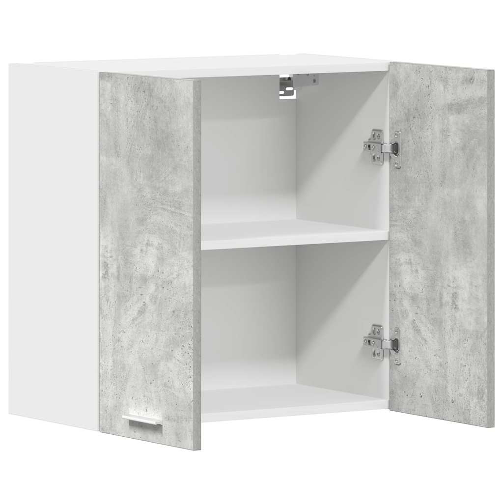 Hängeschrank Lyon Betongrau 60x31x60 cm Holzwerkstoff