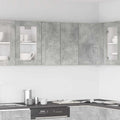 Hängeschrank Lyon Betongrau 60x31x60 cm Holzwerkstoff