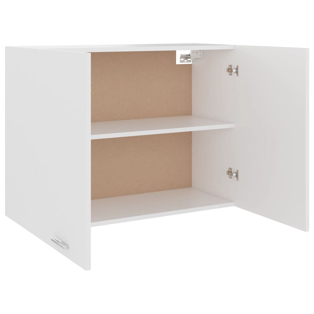 Hängeschrank Lyon Weiß 80x31x60 cm Holzwerkstoff