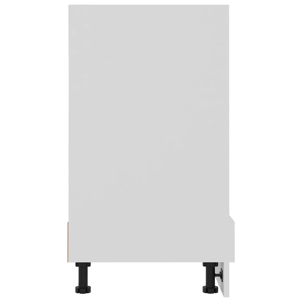 Herdumbauschrank Lyon Weiß 60x46x81,5 cm Holzwerkstoff