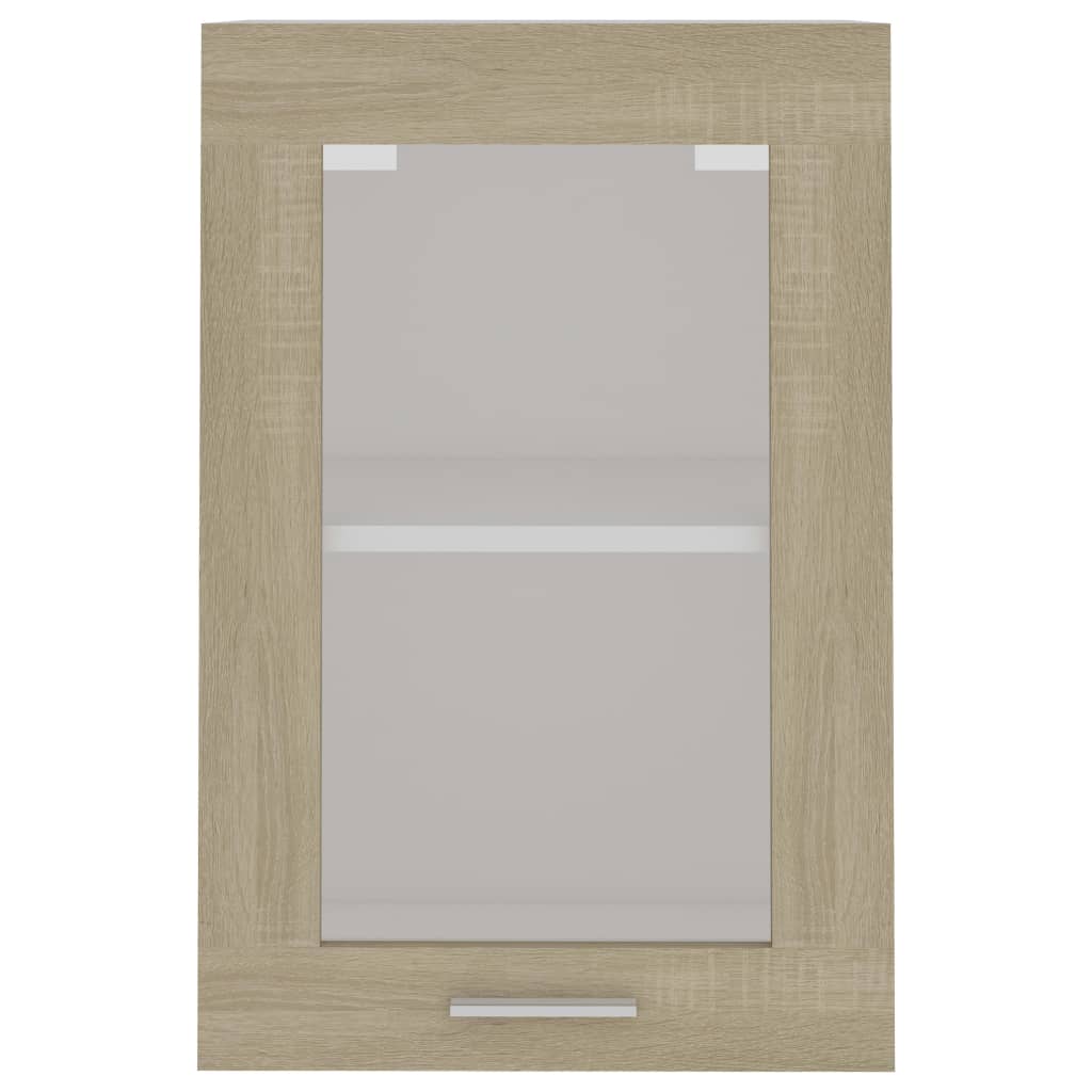 Hängeglasschrank Lyon Sonoma-Eiche 40x31x60 cm Holzwerkstoff