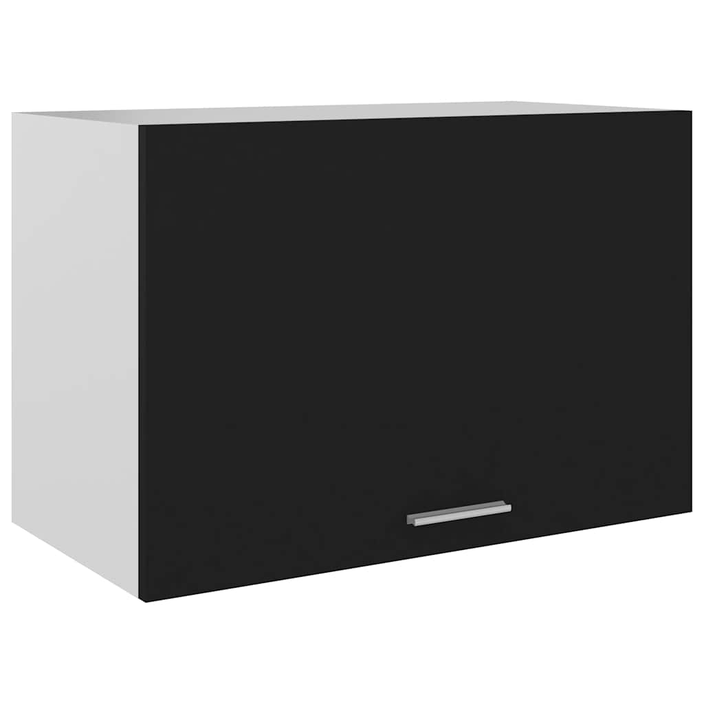 Hängeschrank Lyon Schwarz 60x31x40 cm Holzwerkstoff