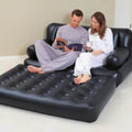 5-in-1 Aufblasbares Schlafsofa für 2 Personen 188x152x64 cm