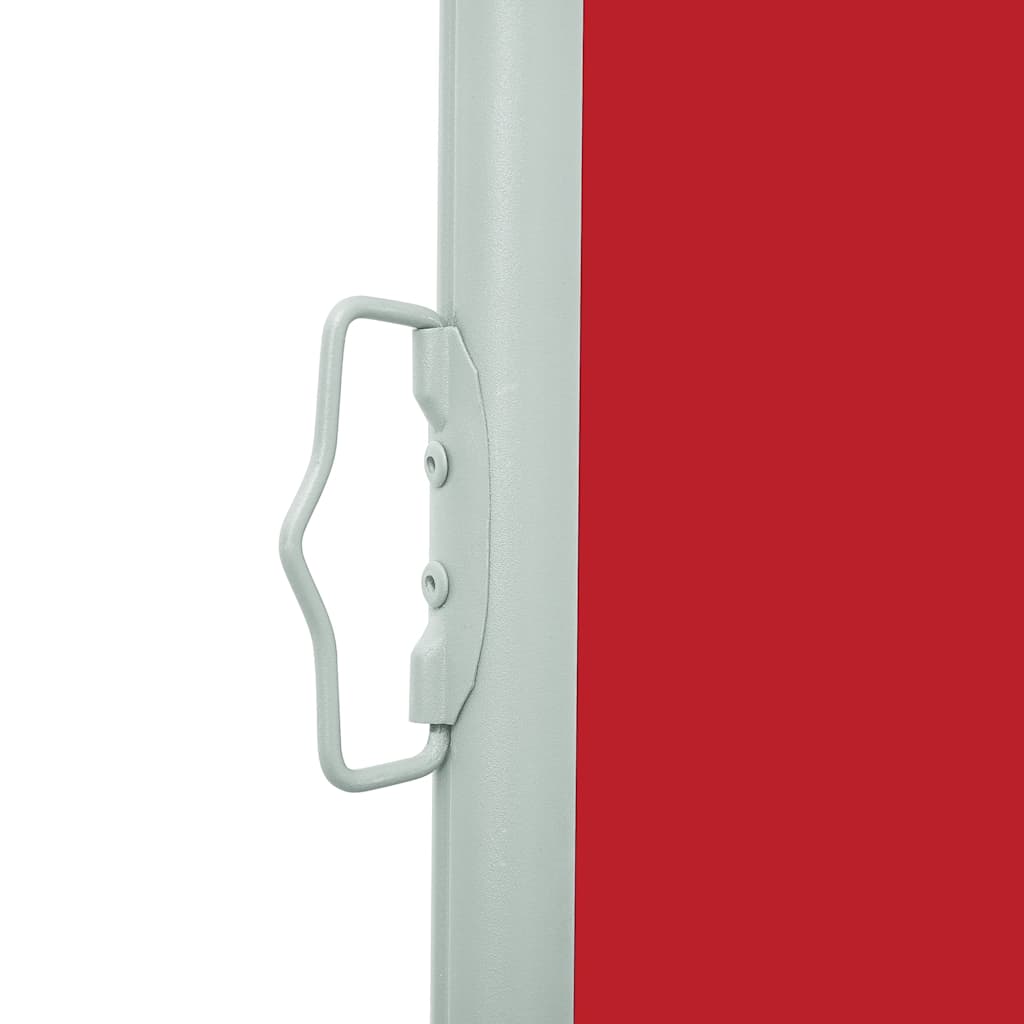 Seitenmarkise Ausziehbar 600x160 cm Rot