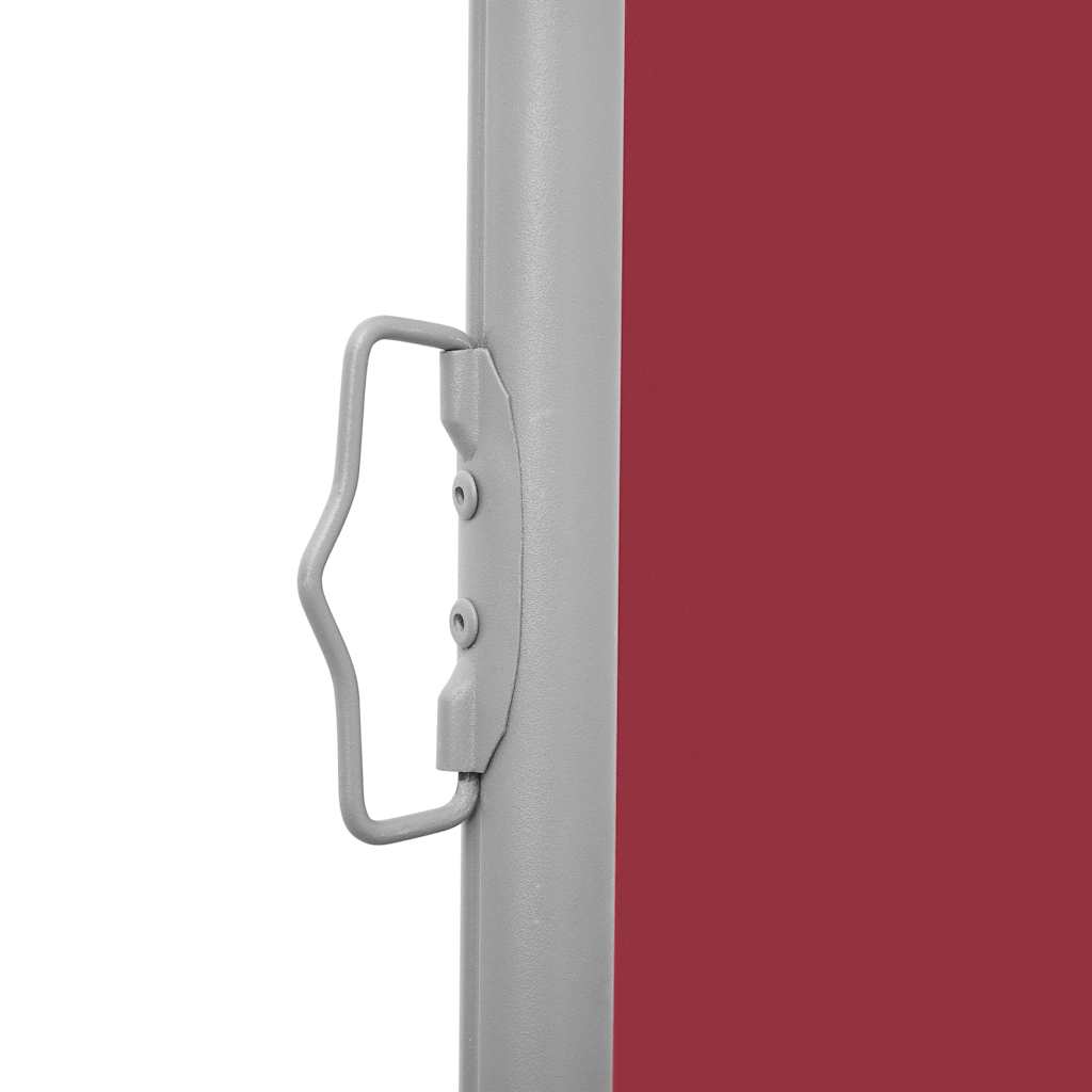 Ausziehbare Seitenmarkise 140x1200 cm Rot