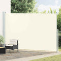 Seitenmarkise Ausziehbar 220x500 cm Creme
