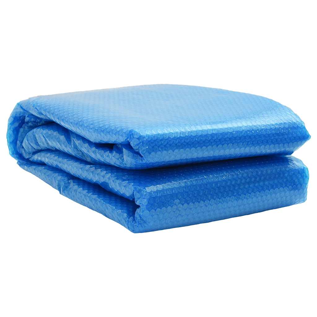 Rechteckige Poolabdeckung 800x500 cm PE Blau