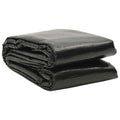 Rechteckige Poolabdeckung 600x400 cm PE Schwarz