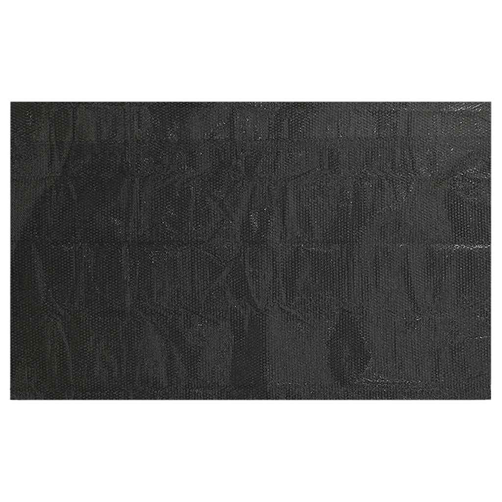 Rechteckige Poolabdeckung 1000x600 cm PE Schwarz
