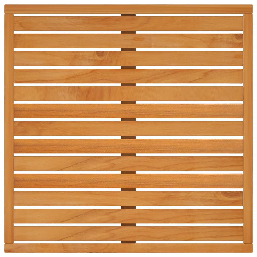 Gartentisch 68,5x68,5x24 cm Akazie Massivholz