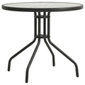 Bistrotisch Anthrazit Ø80x71 cm Stahl