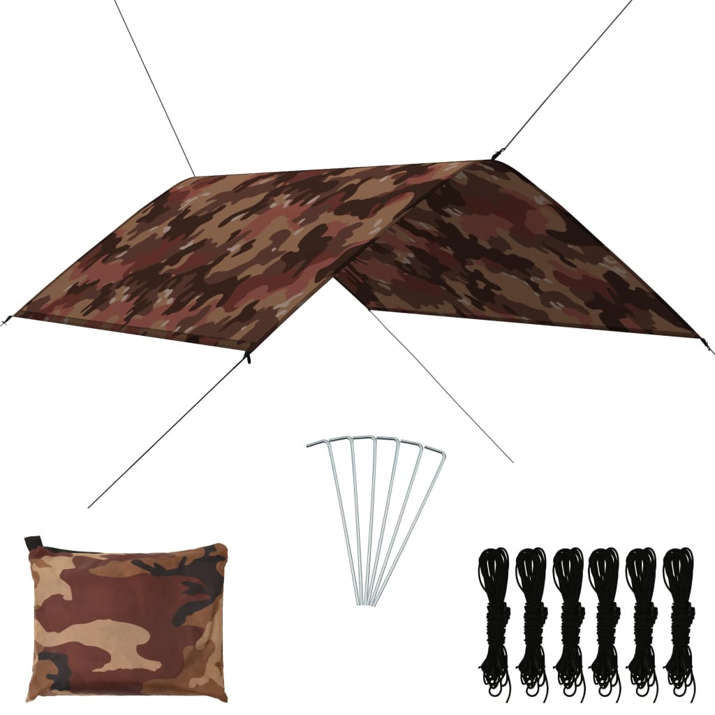 Outdoor-Tarp 3x2 m Camouflage