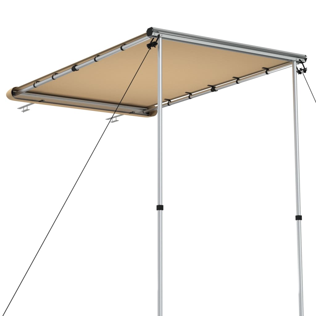 Wohnwagen-Markise 1,2x2x2,15 m Beige