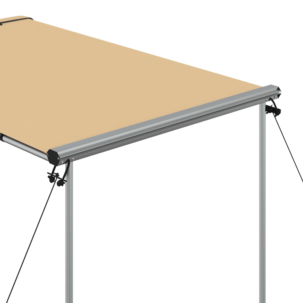 Wohnwagen-Markise 1,2x2x2,15 m Beige