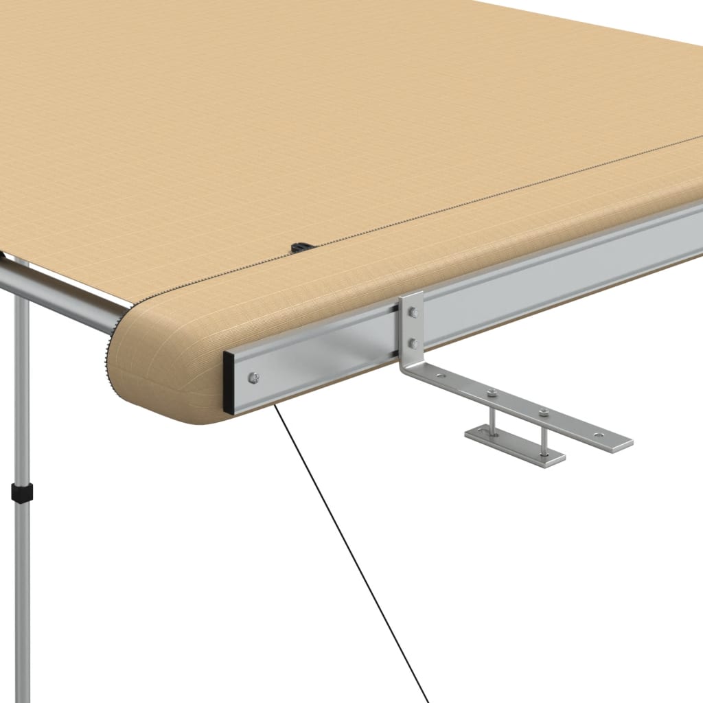 Wohnwagen-Markise 1,2x2x2,15 m Beige