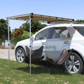 Wohnwagen-Markise 1,2x2x2,15 m Beige