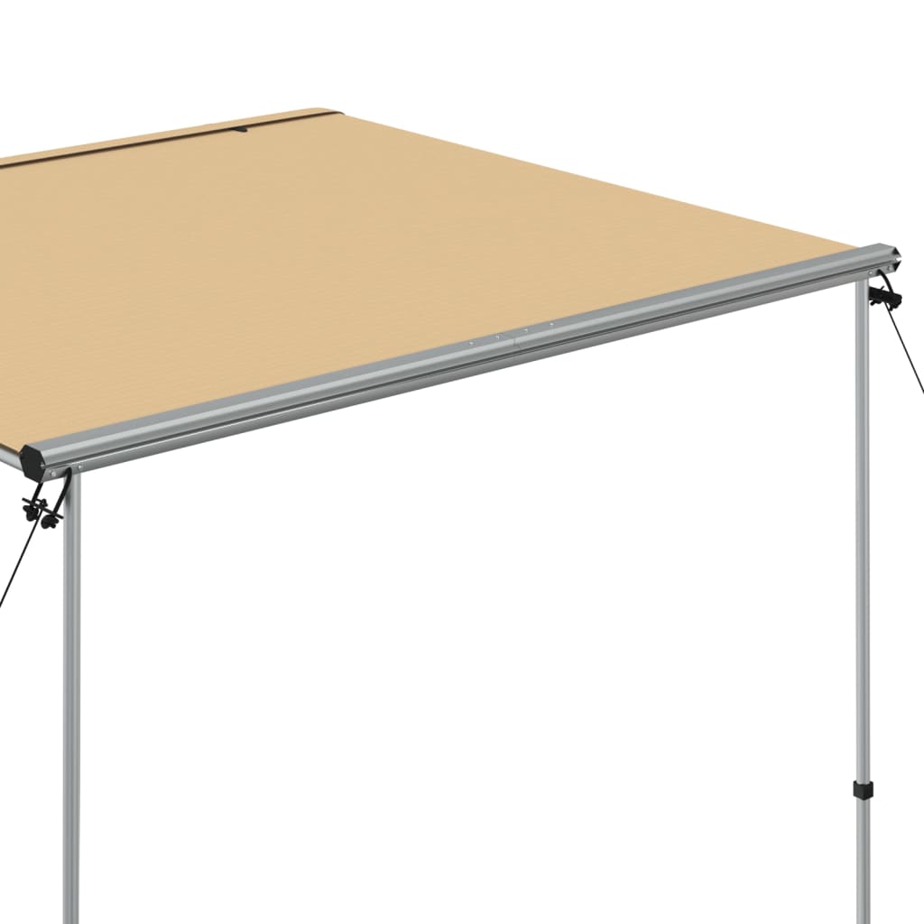 Wohnwagen-Markise 1,8x2x2,15 m Beige