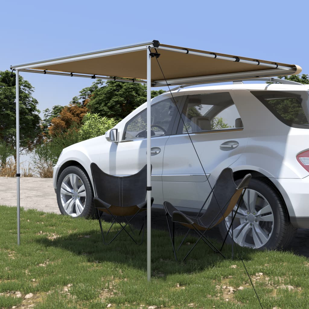 Wohnwagen-Markise 1,8x2x2,15 m Beige