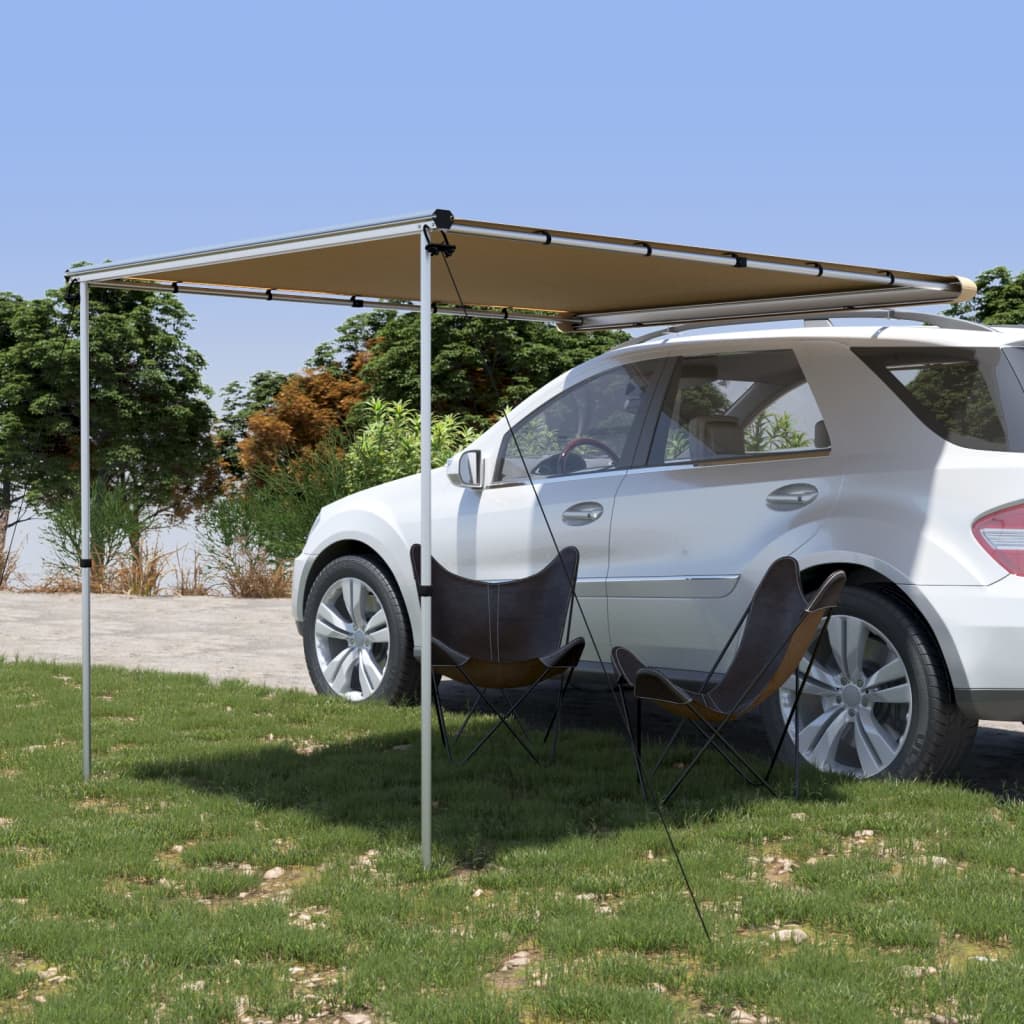 Wohnwagen-Markise 1,8x2,5x2,15 m Beige