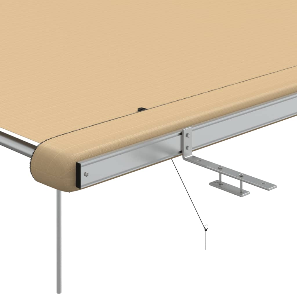 Wohnwagen-Markise 2,4x3x2,15 m Beige