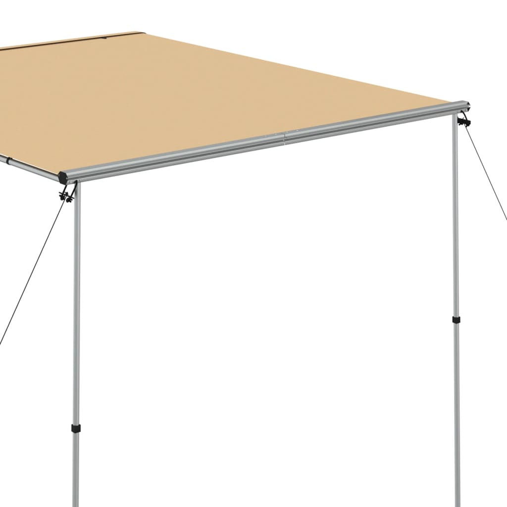 Wohnwagen-Markise 2,4x3x2,15 m Beige