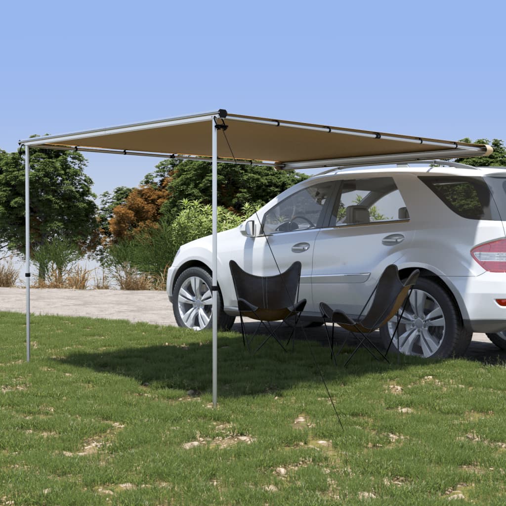 Wohnwagen-Markise 2,4x3x2,15 m Beige