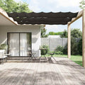 Senkrechtmarkise Anthrazit 100x800 cm Oxford-Gewebe