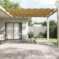 Senkrechtmarkise Beige 140x800 cm Oxford-Gewebe
