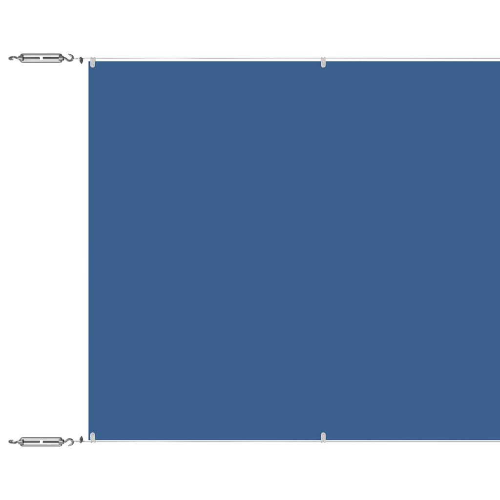 Senkrechtmarkise Blau 60x600 cm Oxford-Gewebe