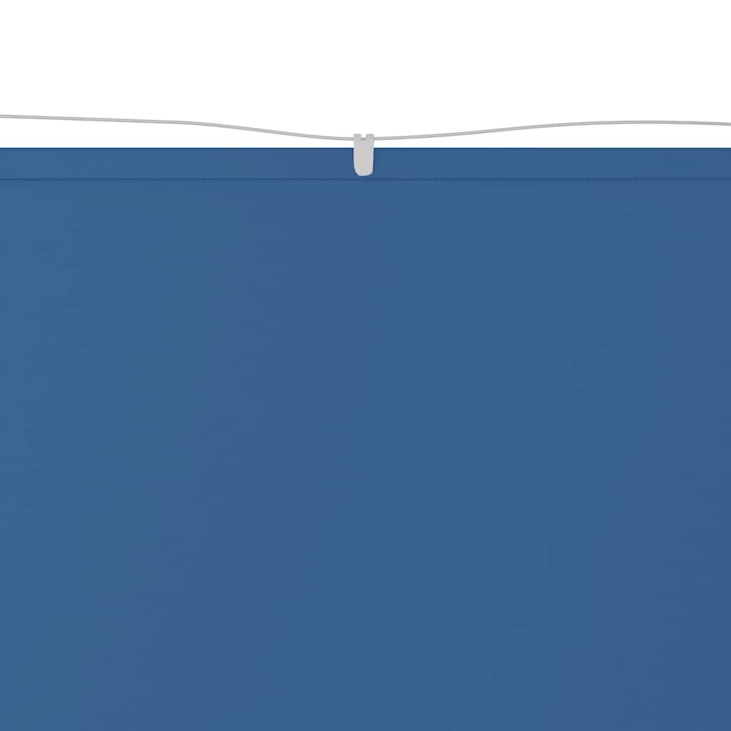 Senkrechtmarkise Blau 100x800 cm Oxford-Gewebe