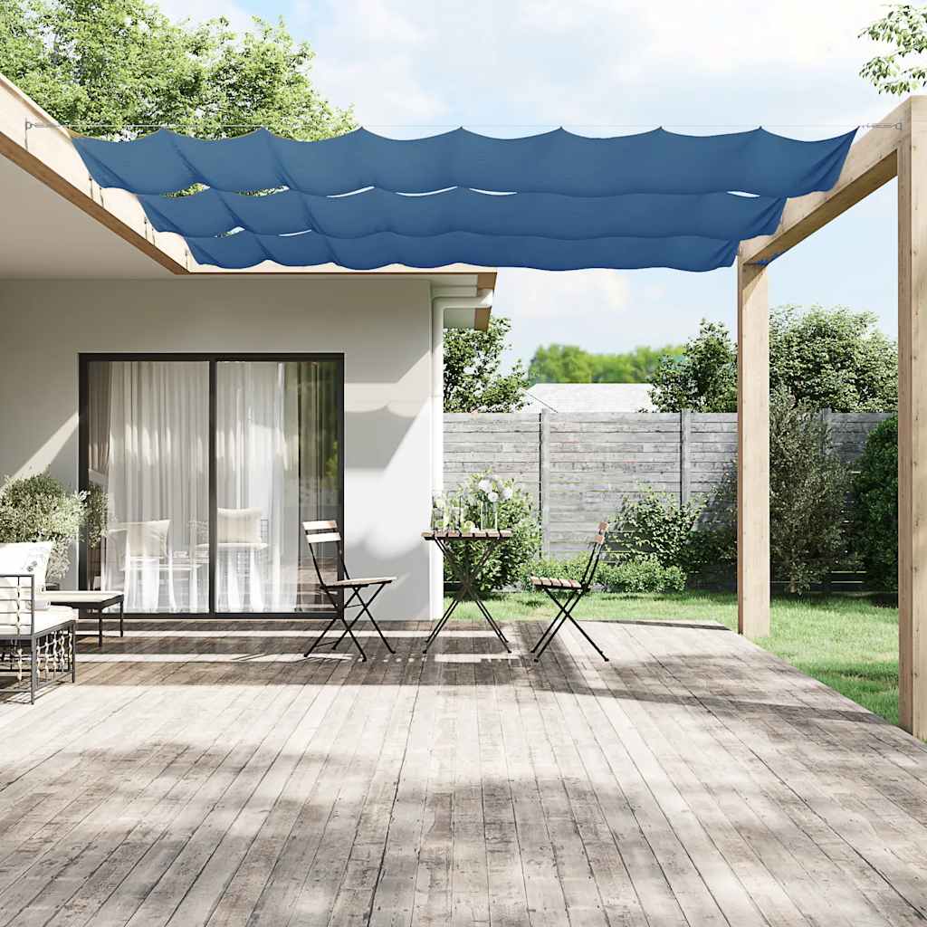 Senkrechtmarkise Blau 100x800 cm Oxford-Gewebe