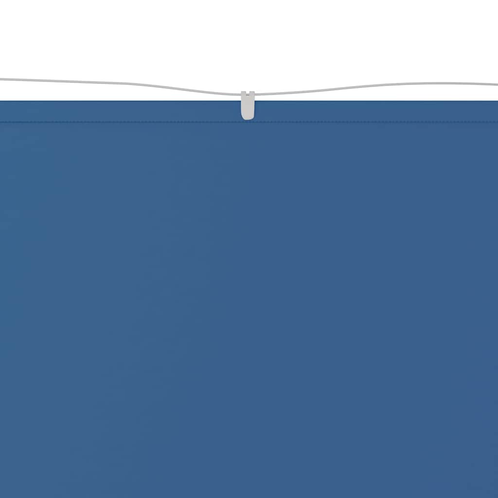 Senkrechtmarkise Blau 100x1200 cm Oxford-Gewebe
