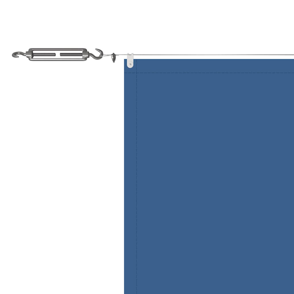 Senkrechtmarkise Blau 100x1200 cm Oxford-Gewebe