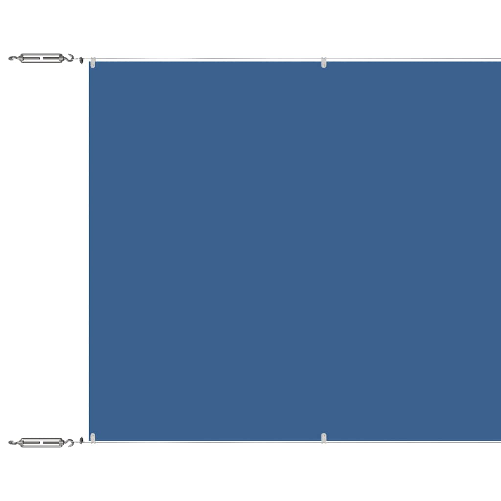 Senkrechtmarkise Blau 140x600 cm Oxford-Gewebe