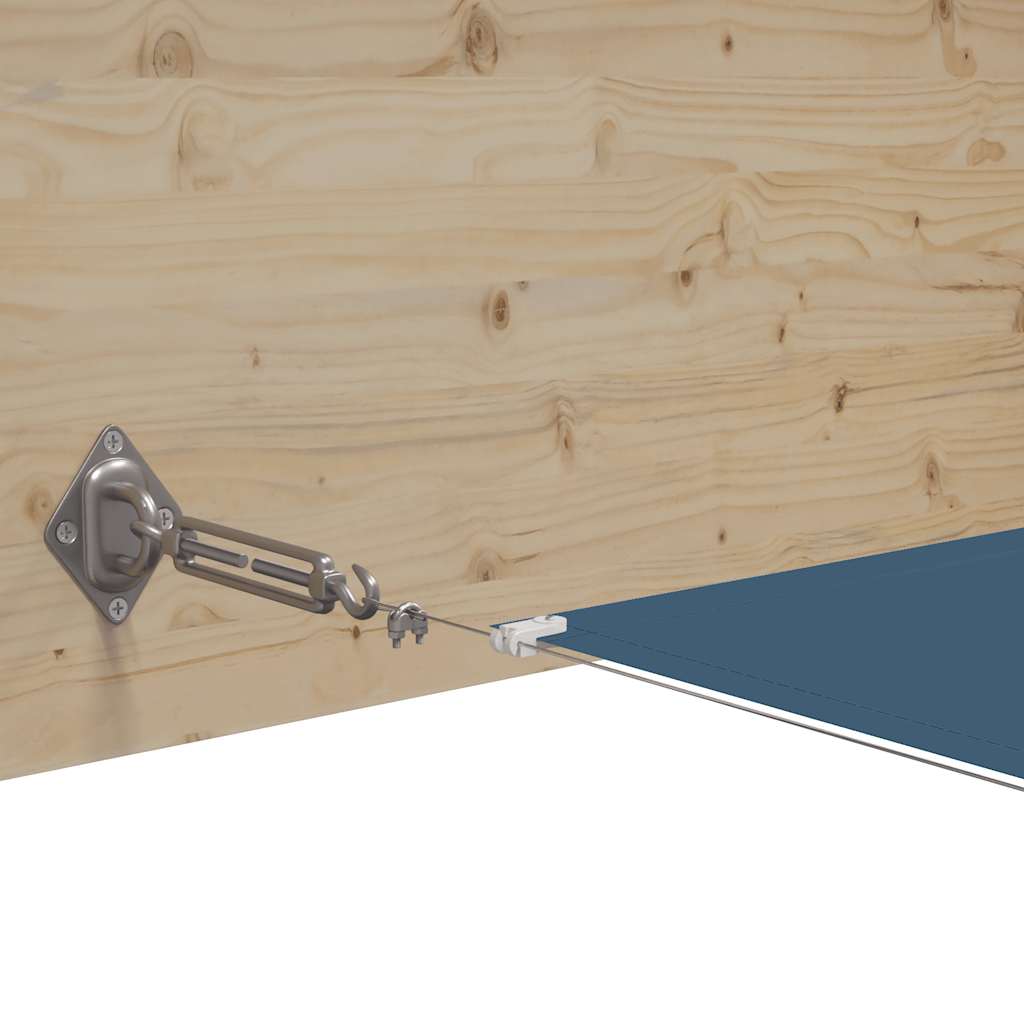 Senkrechtmarkise Blau 140x1200 cm Oxford-Gewebe