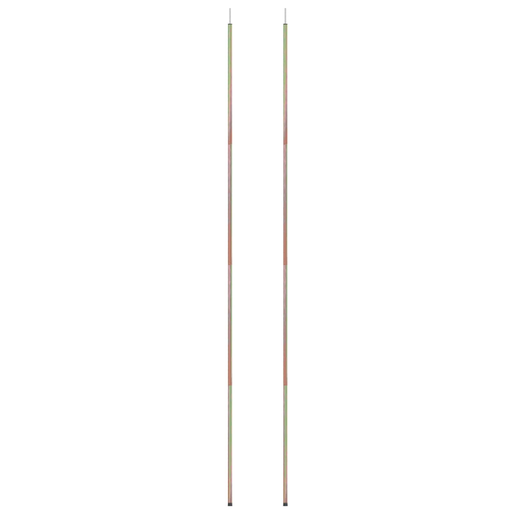 Sonnensegel Stangen 2 Stk. 250 cm Verzinkter Stahl