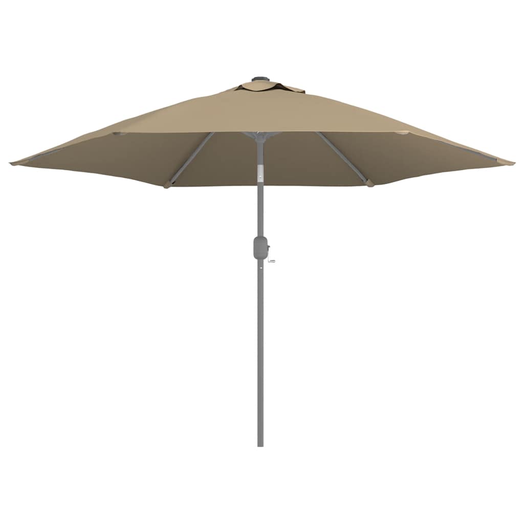 Ersatzbezug für Sonnenschirm Taupe 300 cm