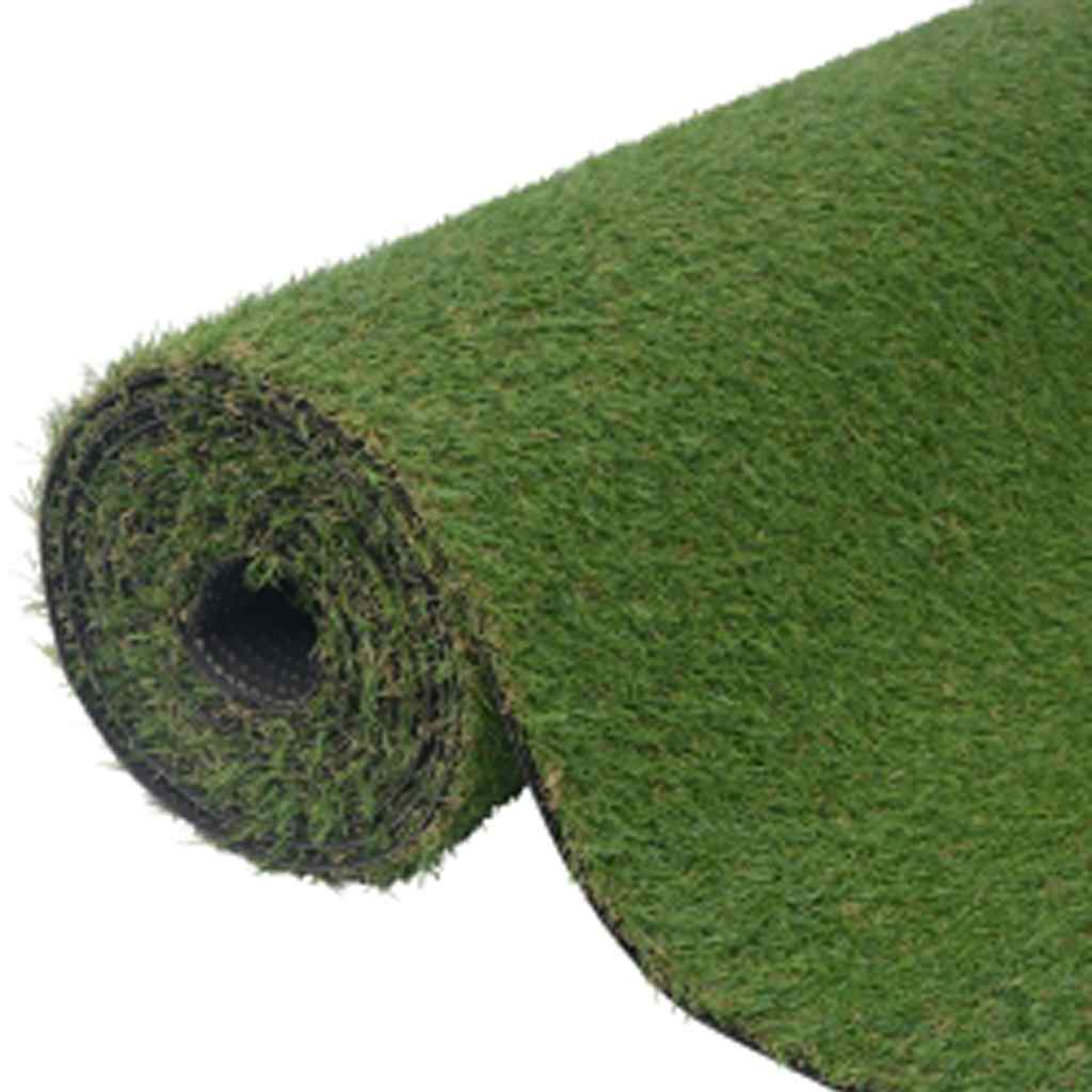 Kunstrasen 1x5 m/20 mm Grün
