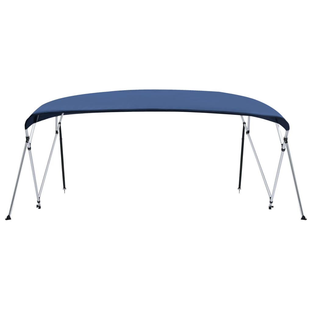 4-Bow Bimini Top Marineblau 243x(230-244)x137 cm