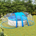 Pool-Kuppel Oval 620x410x210 cm