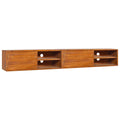 TV-Wandschrank 180x30x30 cm Teak Massivholz