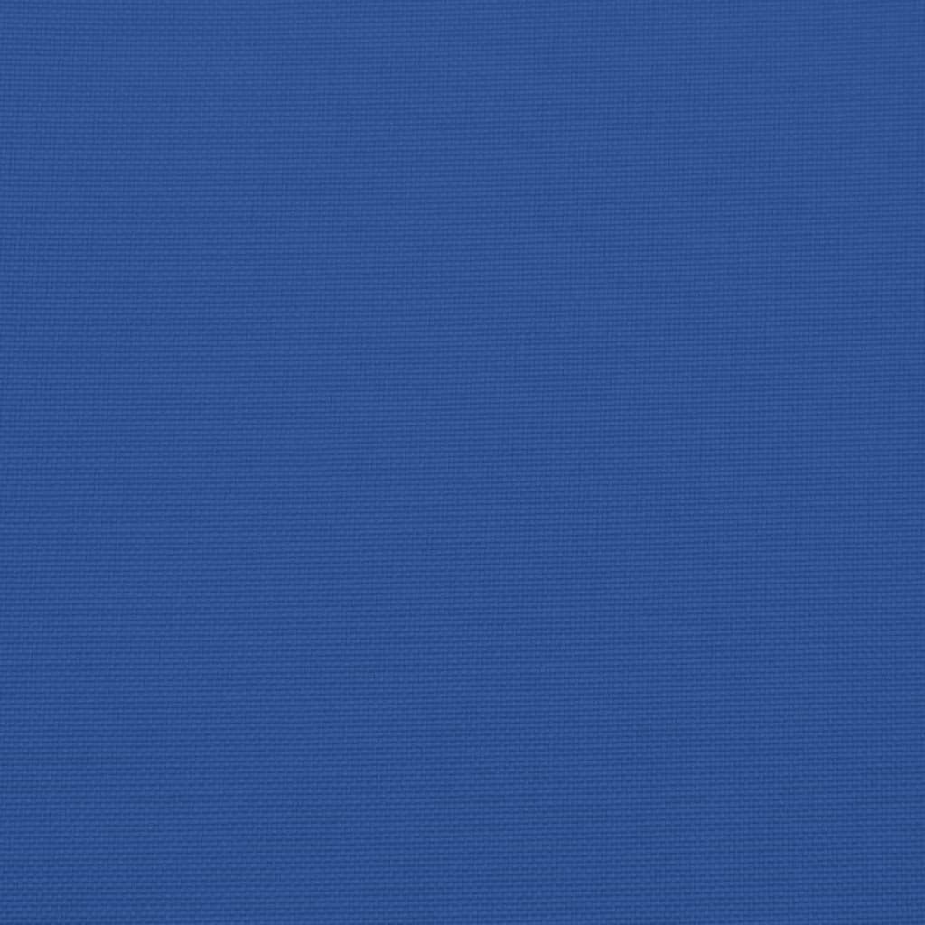 Palettenkissen Königsblau 120x80x12 cm Stoff