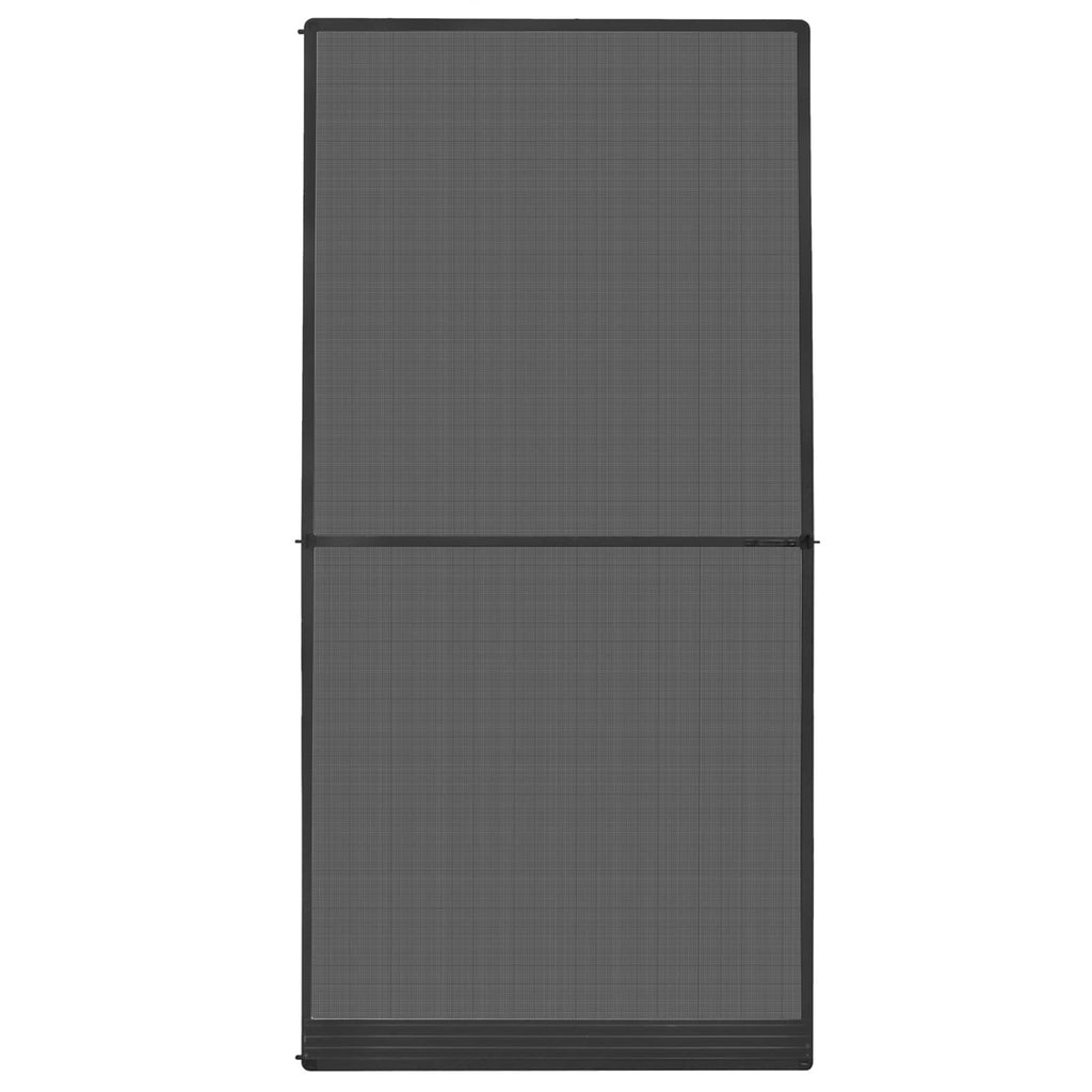 Schwenk-Insektenscreen Anthrazit und Schwarz 120 x 240 cm