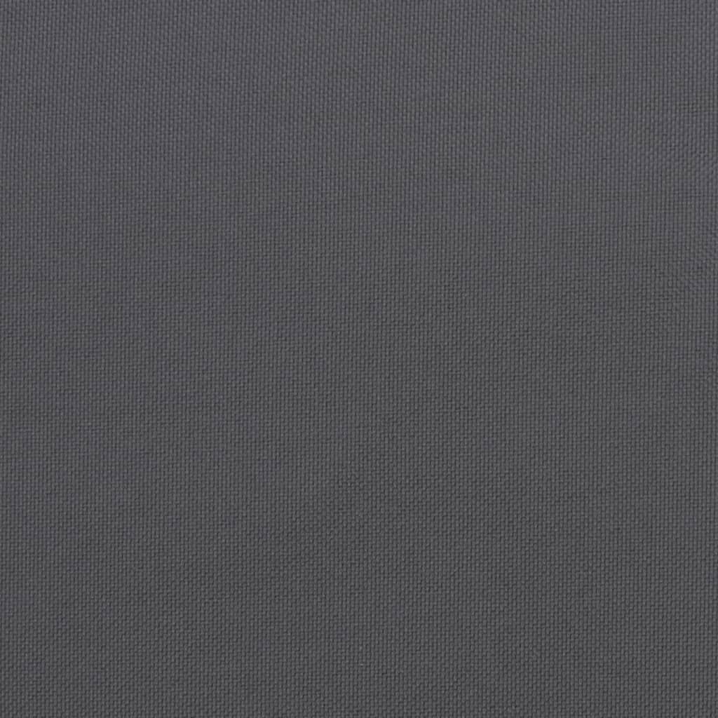 Stuhlkissen 4 Stk. Anthrazit 40x40x7 cm Oxford-Gewebe