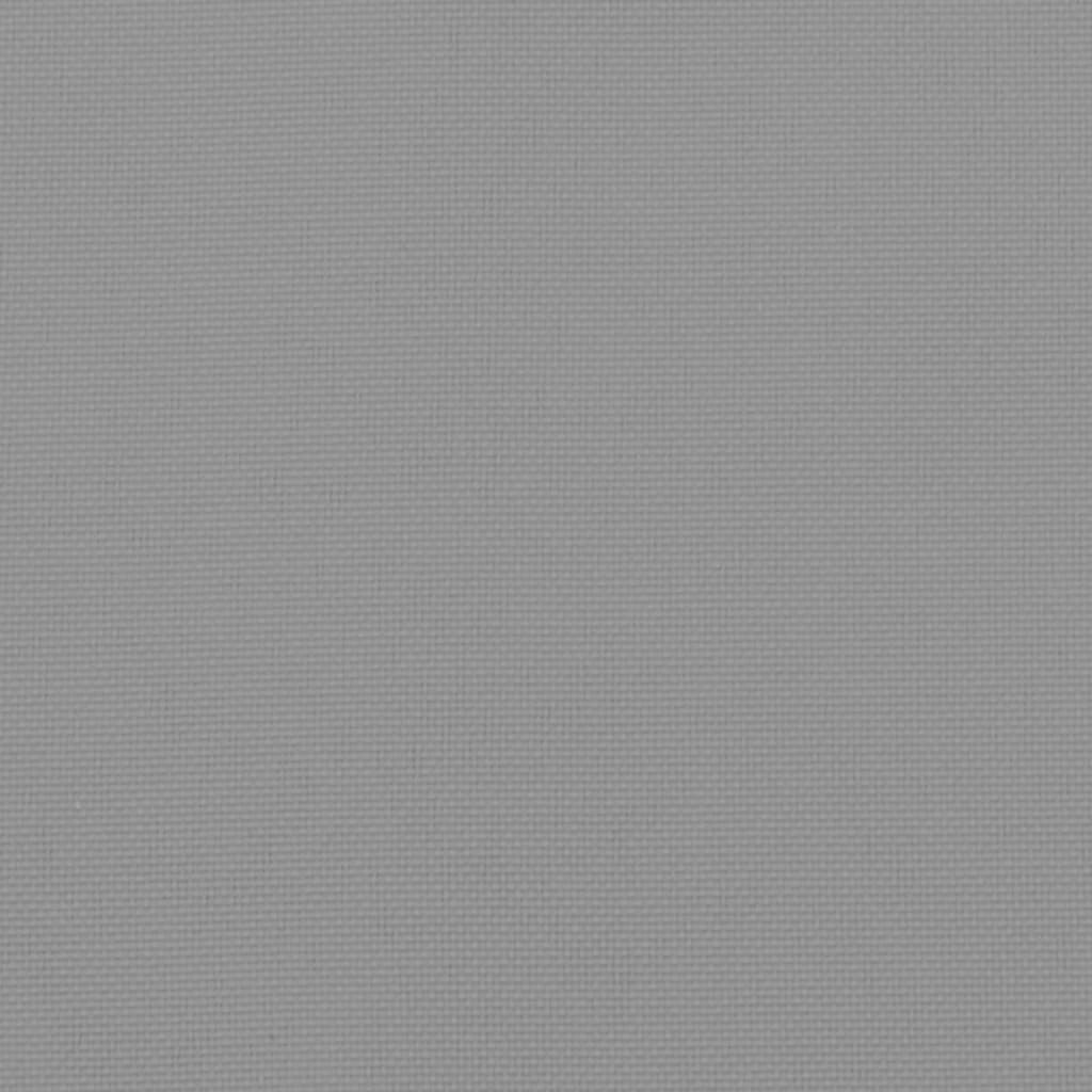 Stuhlkissen 6 Stk. Grau 40x40x7 cm Oxford-Gewebe