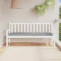 Gartenbank-Auflage Grau 180x50x7 cm Oxford-Gewebe