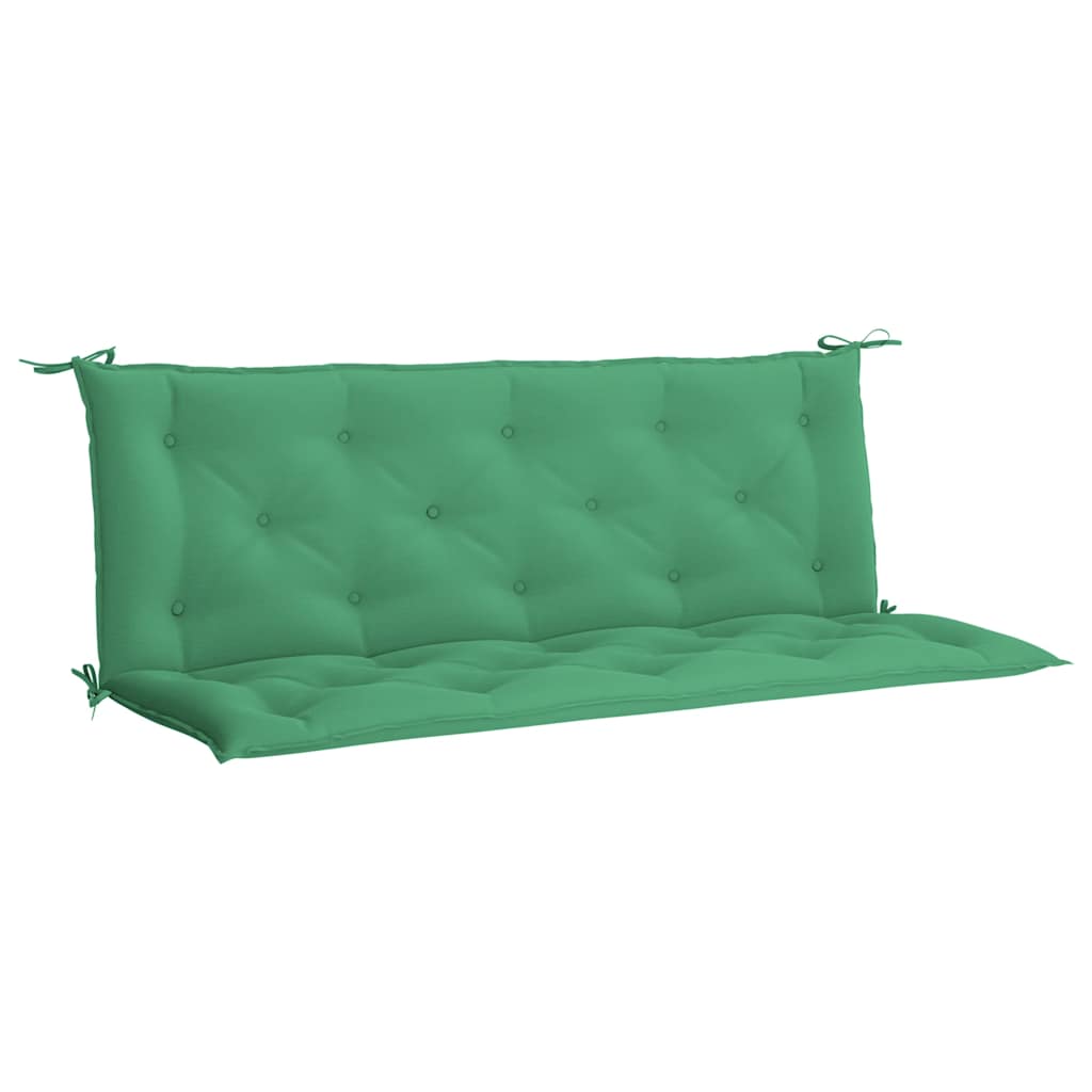 Gartenbank-Auflage Grün 150x(50+50)x7 cm Oxford-Gewebe